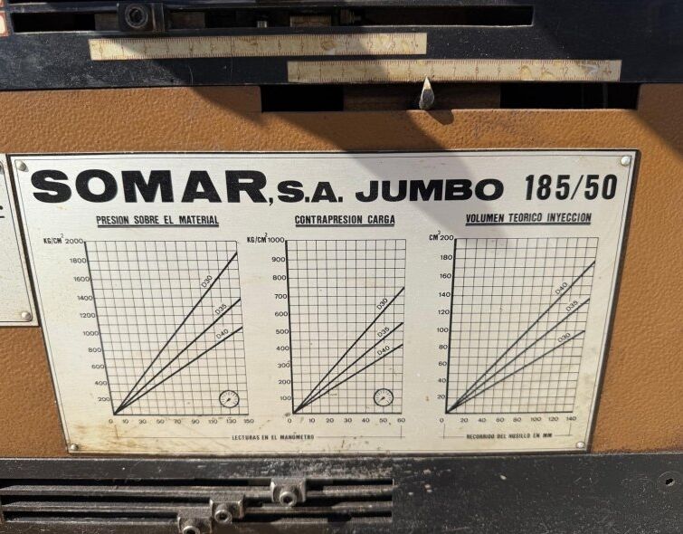 SOMAR MACHINE DE MOULAGE PAR INJECTION PLASTIQUE